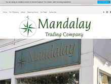 Tablet Screenshot of mandalaytrading.com